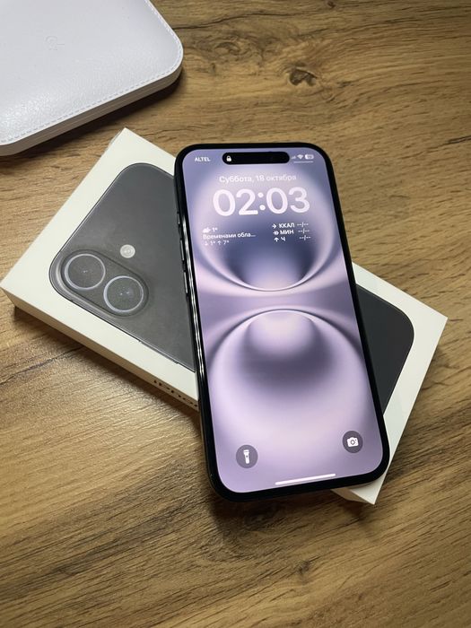 Iphone 16 новый, 128 гб
