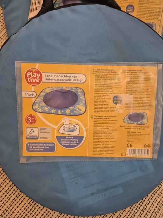 Продавам 3 броя нови бебешки басейни  за плаж
Продавам 3 нови басейна