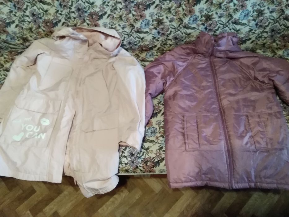 Куртки на девочку от 10 лет до 12 лет. Пакетом