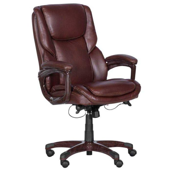 НОВ! Президентски офис стол Carmen 5025 - кафяв