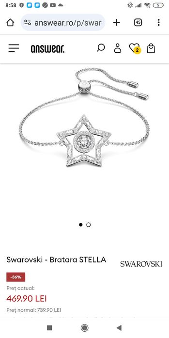 Bratara Swarovski - dama