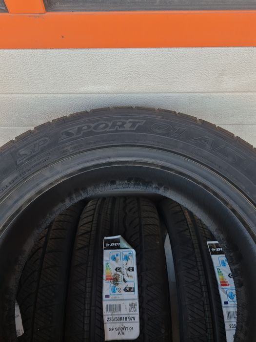 НовиВсесезонни гуми 4 броя DUNLOP SP Sport 01 AS 235 50 R18