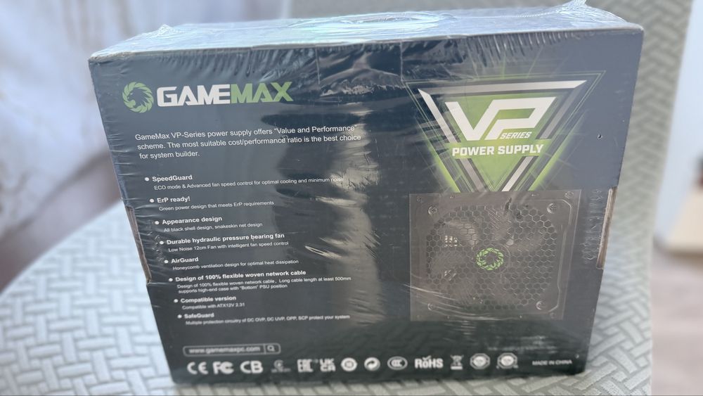 Продам блок питание для компьютера gamemax vp 700v