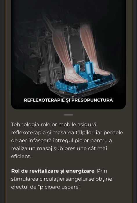 Fotoliu masaj Betria Neo 2025