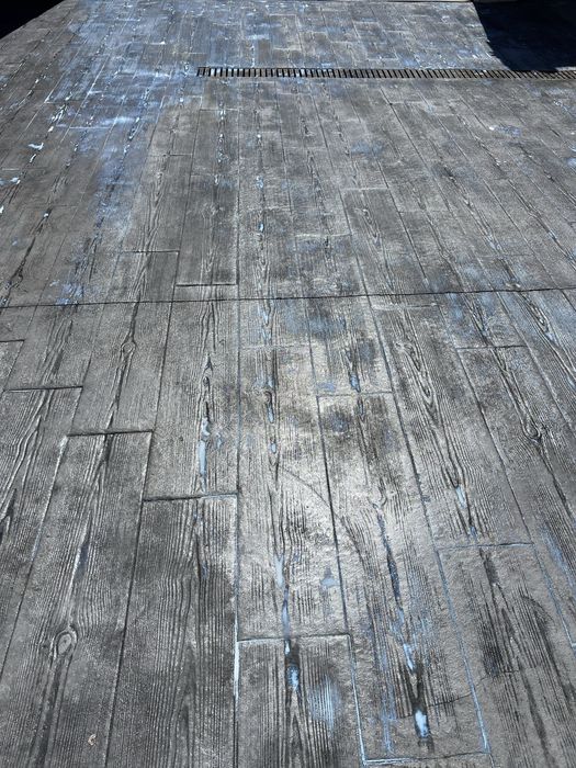 Beton amprentat si vertical