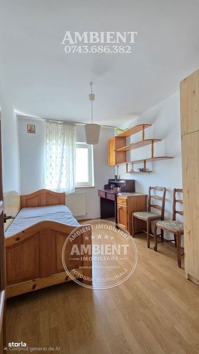 Apartament cu 3 camere, mobilat și utilat, VASLUI - zona CENTRU;