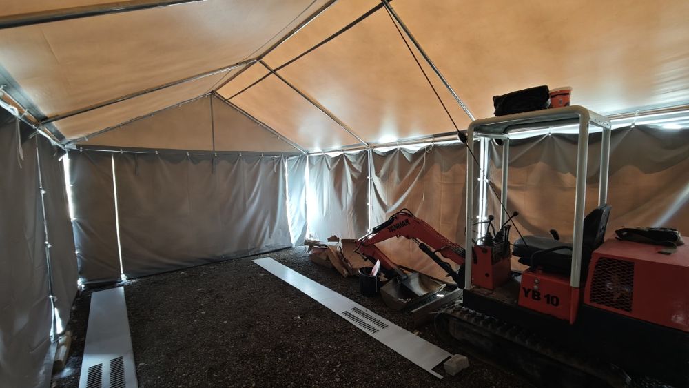 Cort depozitare Industrial - Hală - Garaj 6x4m, Germania 700g