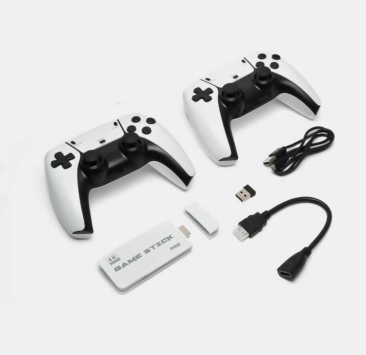 Игровая приставка консоль  4k (64 gb) Game Stick M120000 ретро игр
