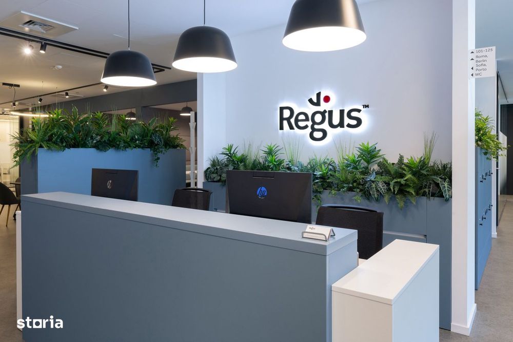 Alăturați-vă unui mediu de coworking cooperativ în Regus Iulius Centre