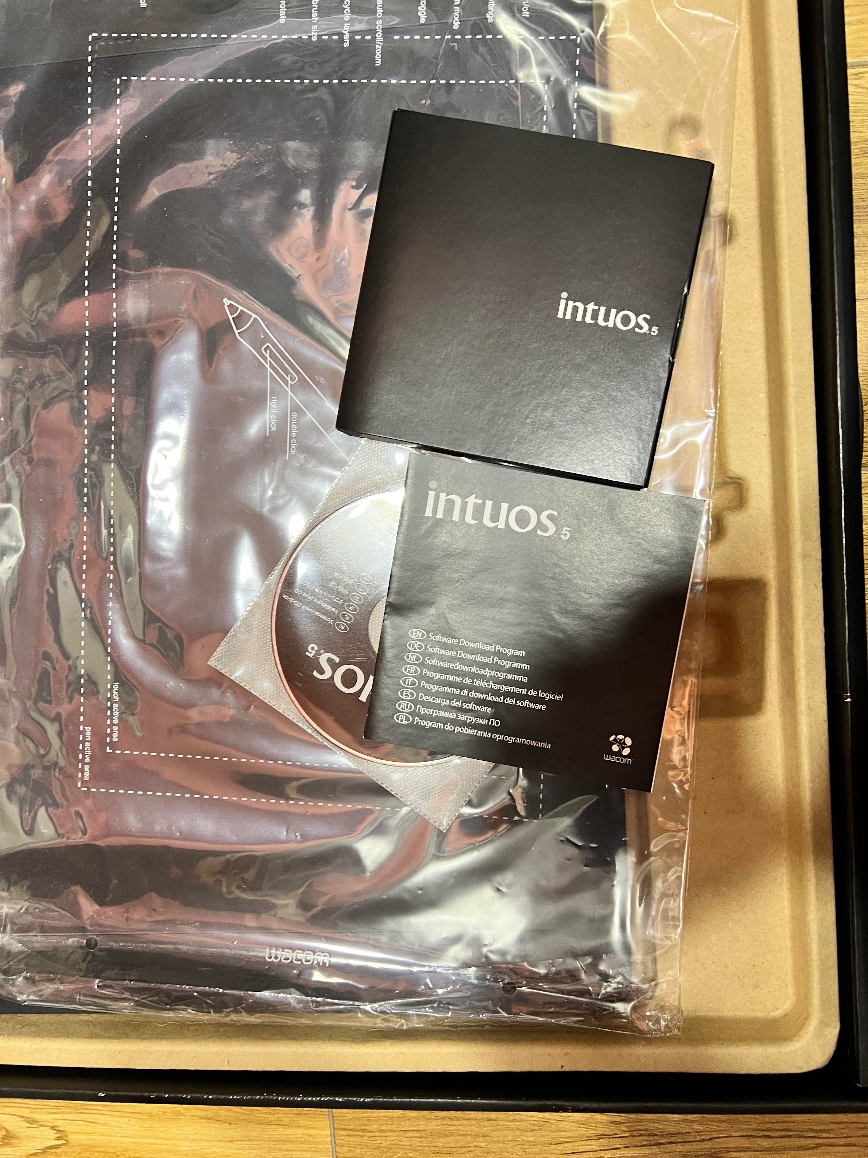 Графичен Таблет Wacom Intuos 5 Touch Large размер модел РТН 850 гр ...
