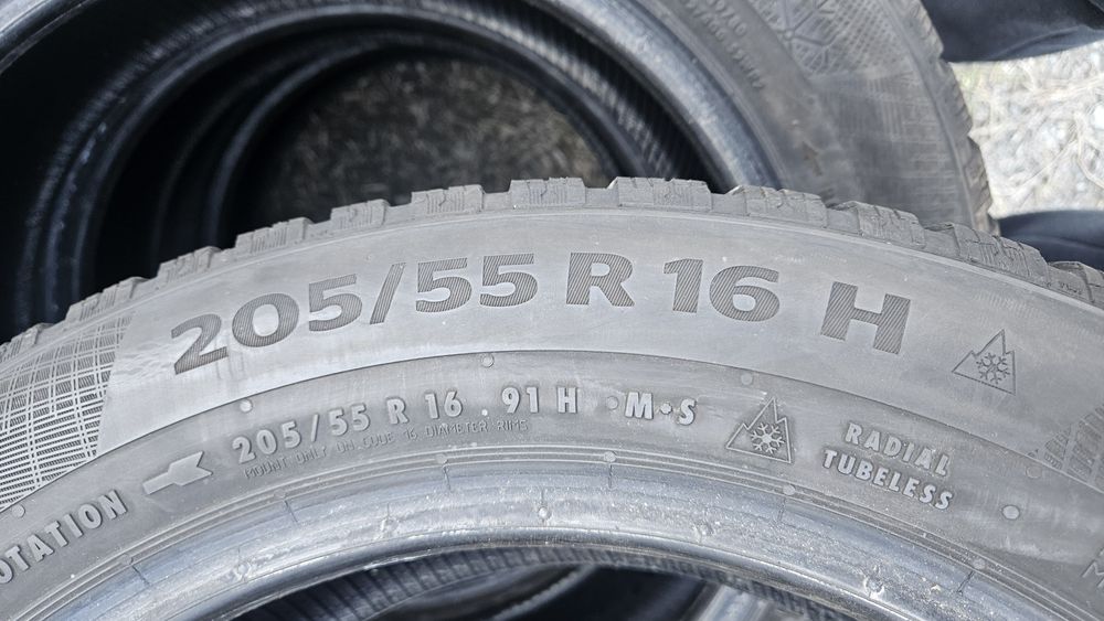 4бр гуми 205 55 16 континентал continental
