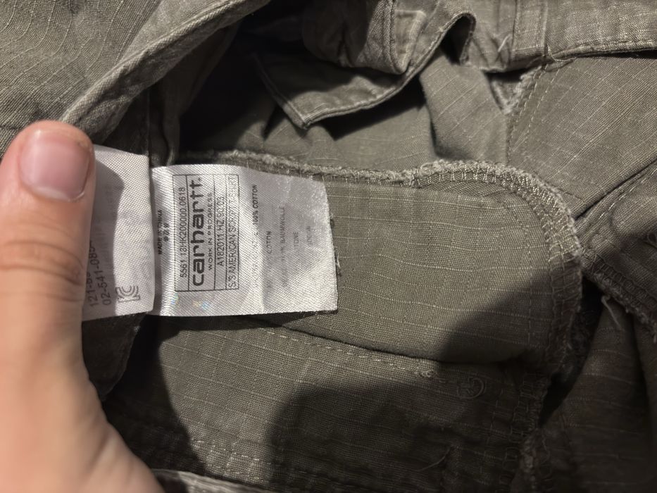 Carhartt WIP cargo pants olive ripstop L , negociabil