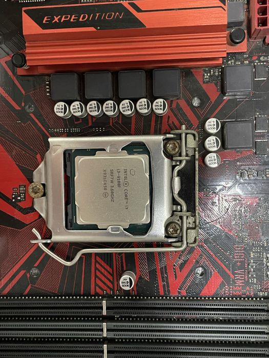 ASUS EX-B250-V7 + i3 9100f + RAM 8Gb DDR4