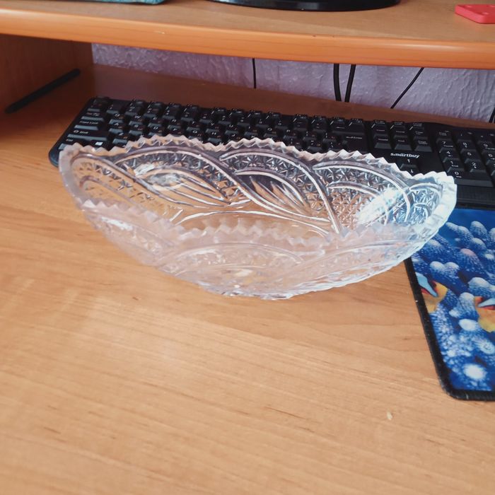 Хрустальный салатник