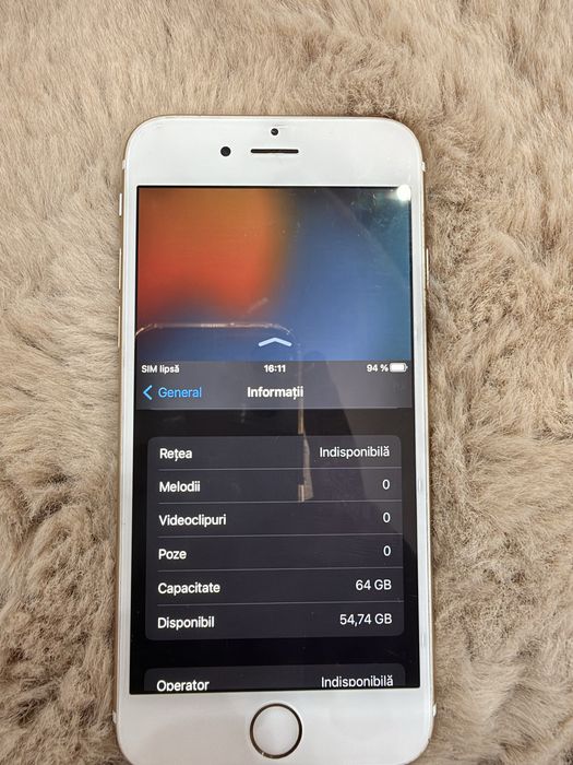 iPhone 6s Gold 64GB - baterie 90%