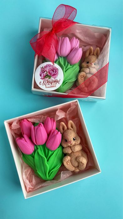 Мыло ручной работы 8 Марта