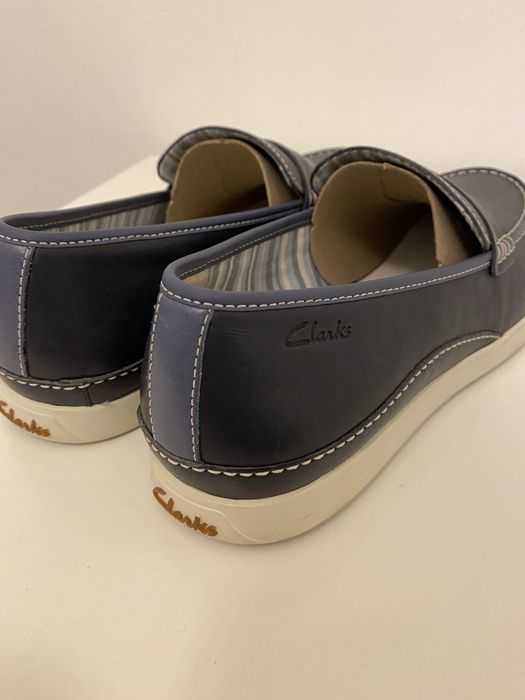 Мужские мокасины Clarks