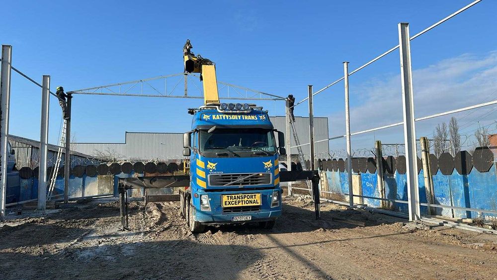 Închirieri Macarale Galați | HIAB & Automacara 40 tone cu operator