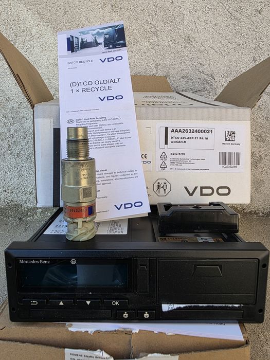 Тахограф smart 1 VDO датчик Actors скоростна кутия