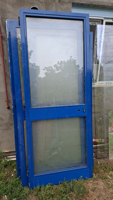 Uși termopan aluminiu