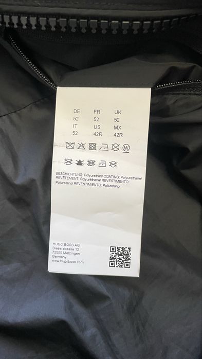 Бомбер Hugo Boss