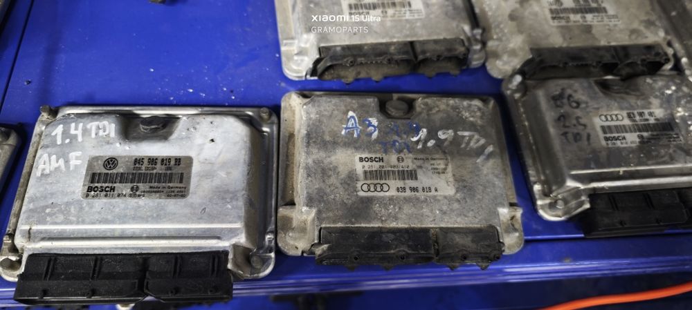 Компютри за двигател (ECU) за VW, Audi, Seat, Skoda - Bosch / Magneti