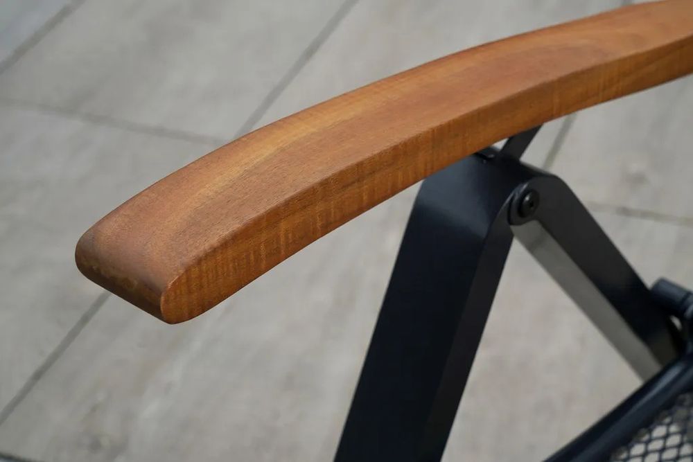 Нов градински стол Merxx Tilos, сгъваем,регулируем - алуминий