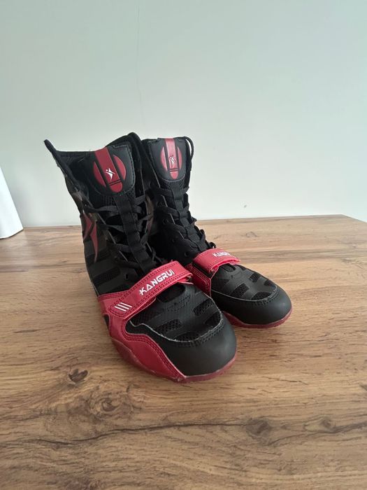 Боксерки kangrui черно-красные