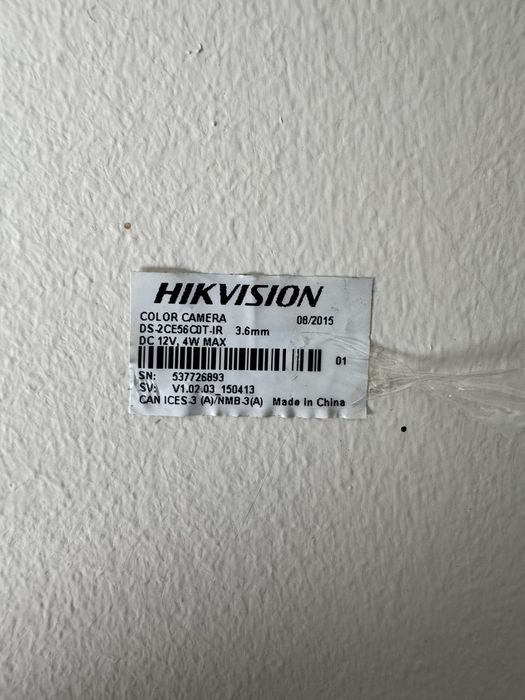 камери Hikvision
