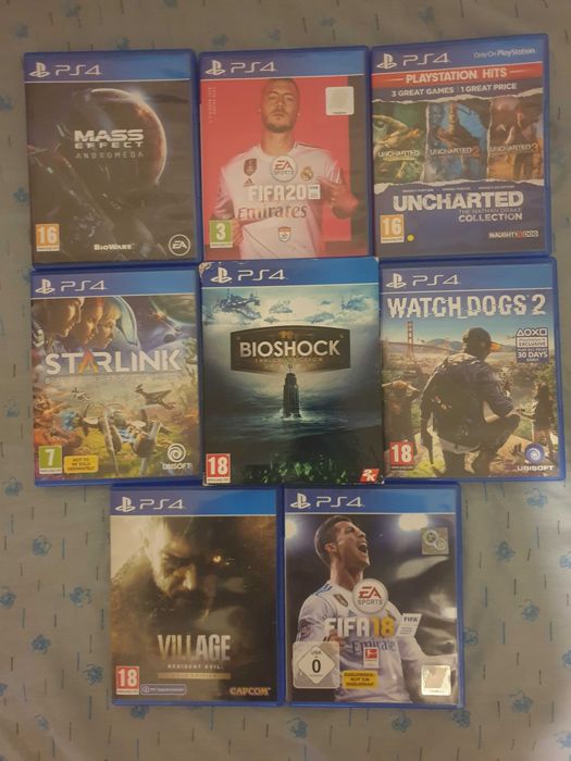 Vând jocuri playstation 4
