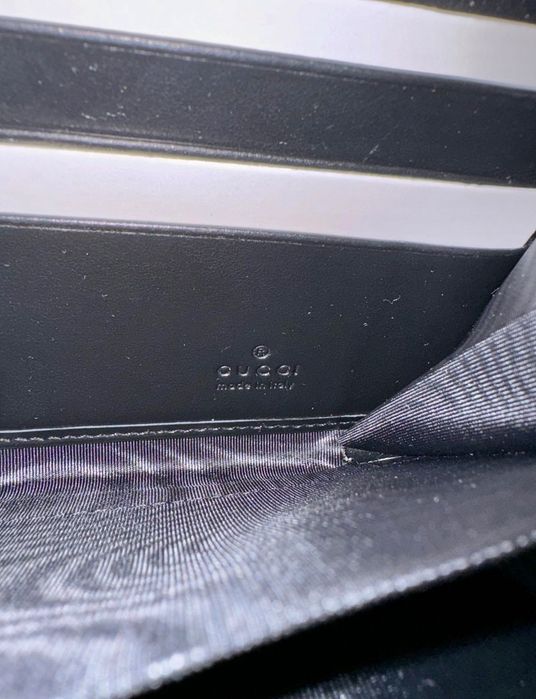 Portofel original Gucci GG din piele Marmont nou