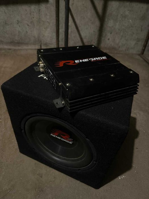Pachet Bass Auto: Subwoofer + 2 Amplificatoare RXA550 + Magnat 1200W