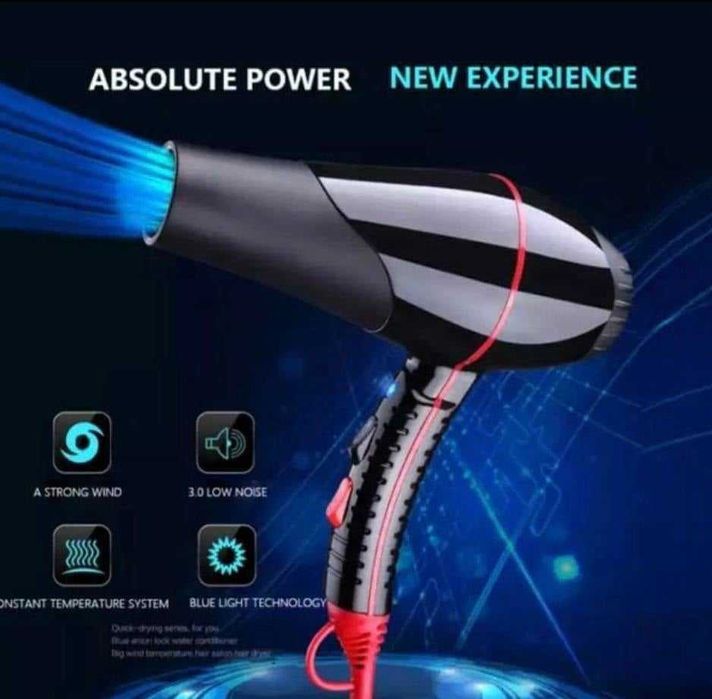 Professional fen FaKang, ION FK-9900, soch quritish uchun fen