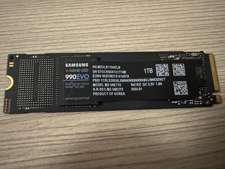 Samsung 990EVO 1tb SSD