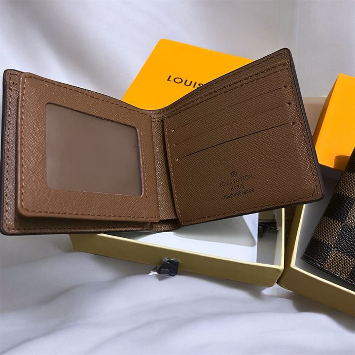 Louis vuitton портфейл кафяв (brown Lv wallet)