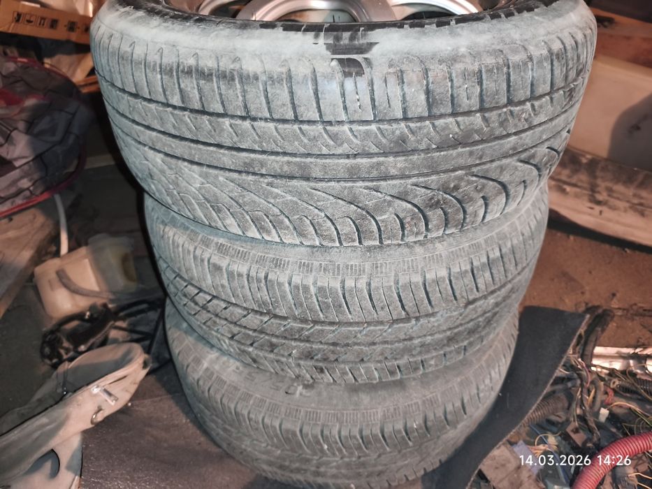 Vând jante alutec cu cauciucuri Opel h 205/55/R16