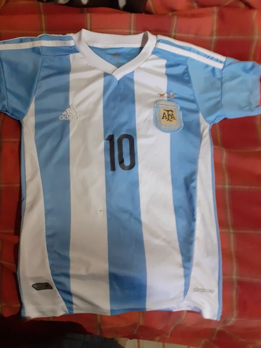 Tricou fotbal copii/Messi 10,Argentina 2015/Adidas 8/12 ani,150 cm