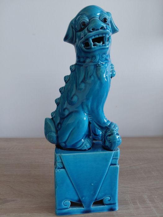 Statuete .Pereche de câini foo(lei păzitori ))