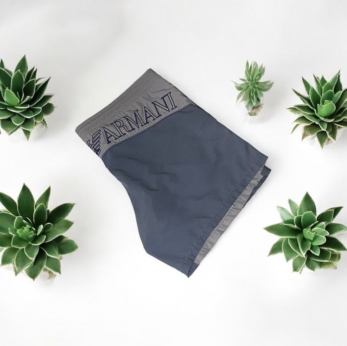 Emporio Armani Swim Shorts Gray – Size L