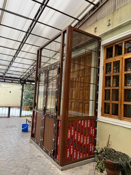 Акфа окна двери  ветрожи  пластиковые  ПВХ. алюминиевые  изготовление