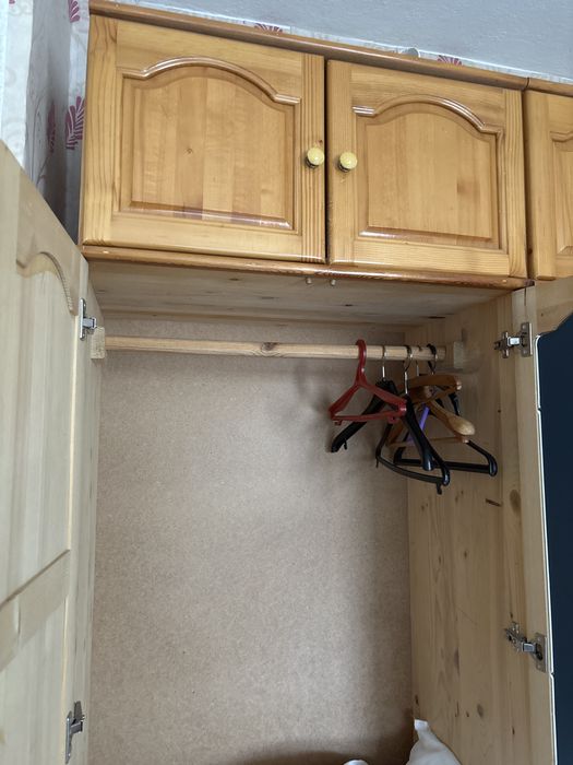 Гардероб - 5 крила, масив