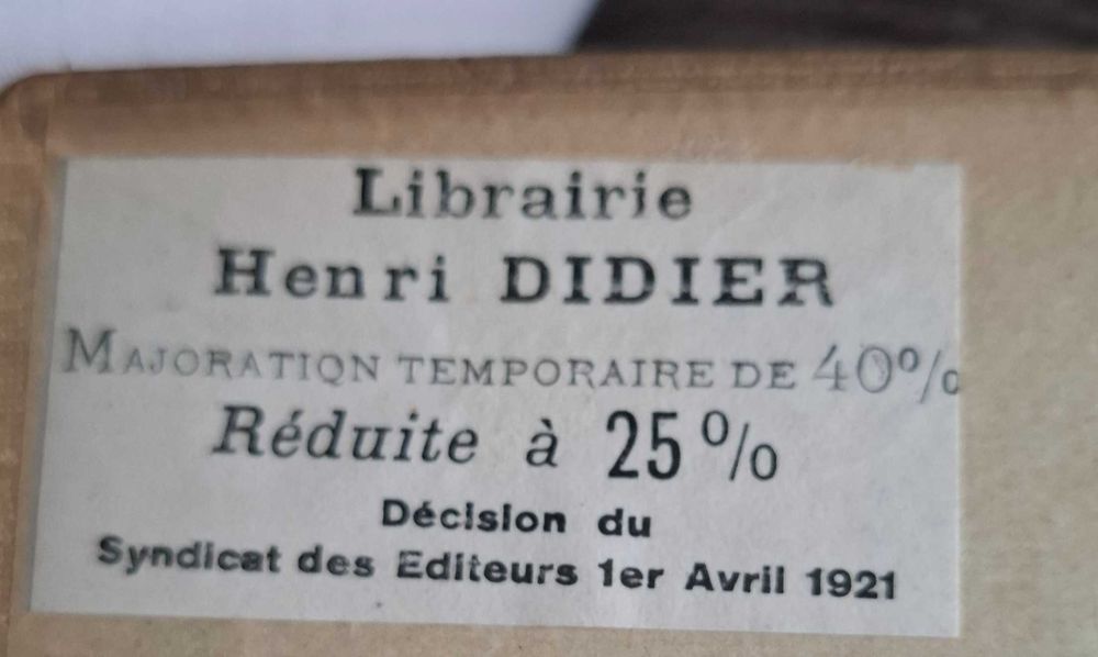 H. Didier, Paris, 1922 — Ediție didactică rară, The Girl's Own Book