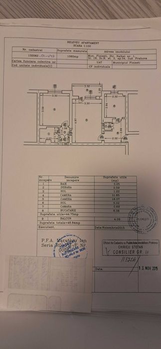 Apartament de vânzare