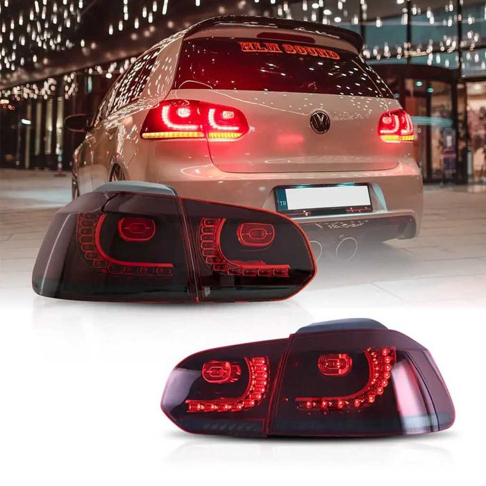 Stopuri LED VW Golf 6 R20 Design Semnalizare Dinamica