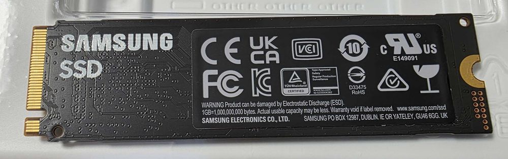 SSD Samsung 980 500GB, NVMe, M.2 - MZ-V8V500BW