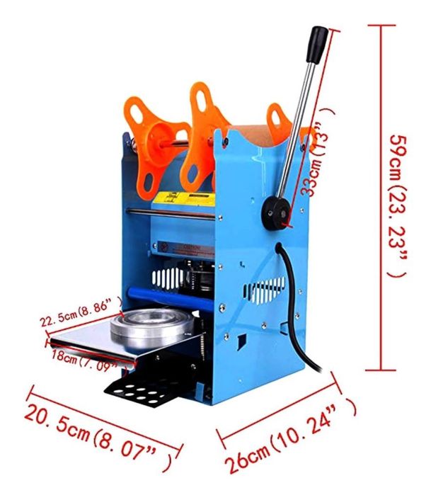 Запайщик стаканов с плёнкой