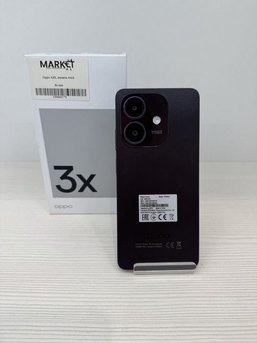 Oppo A3X 64гб | KASPI 0-0-12