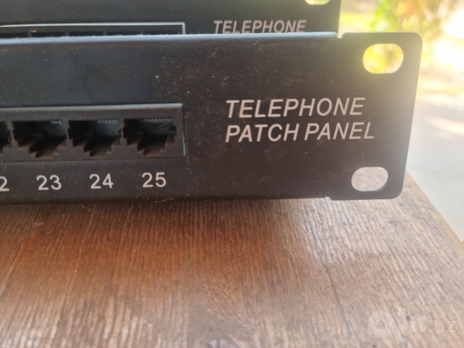 Патч панель cat5e