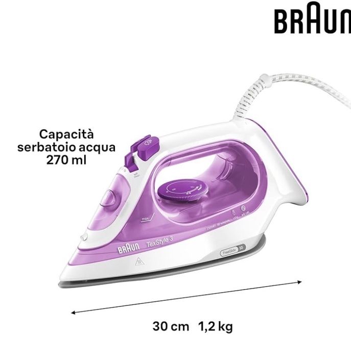 Fier de călcat cu abur Braun TexStyle3