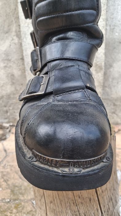 Ghete de piele Harley Davidson